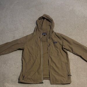 Patagonia Men's Brown Hooded Jacket